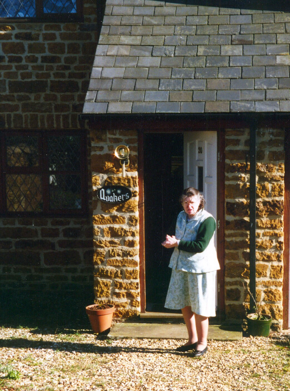 Hope Walker, outside Quakers