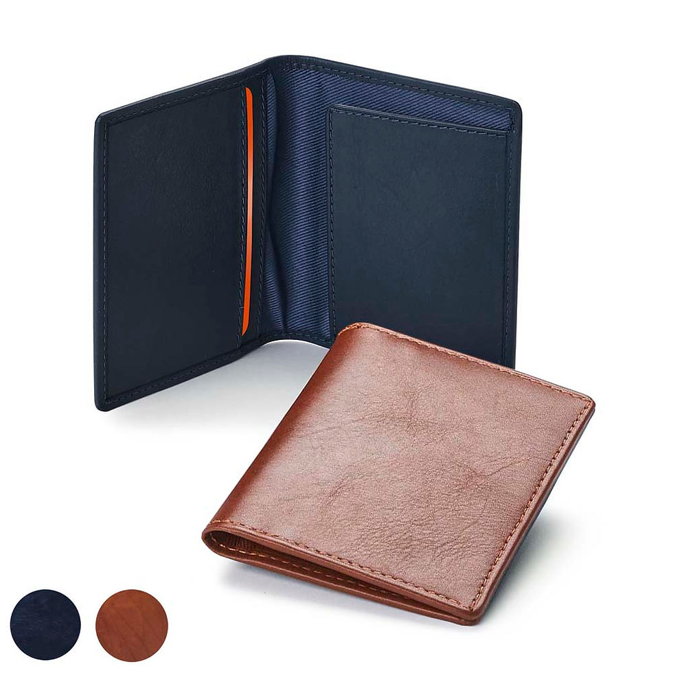 Accent Sandringham Nappa Leather Slimline City Wallet, with accent stitching i