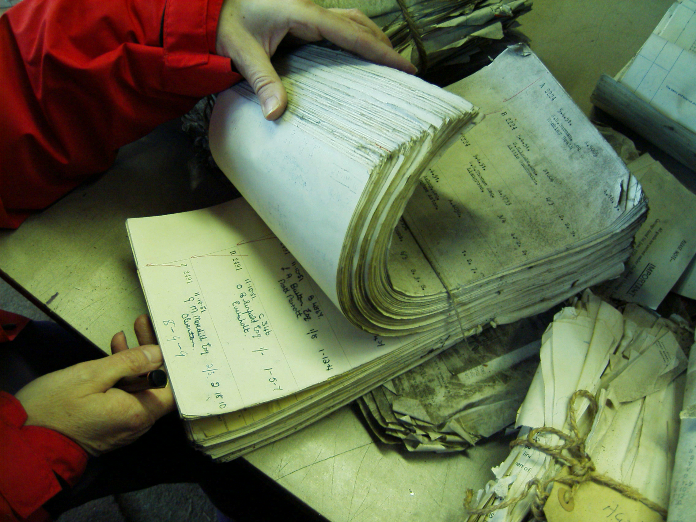 Office Records from Thomas Pettifer and Co.