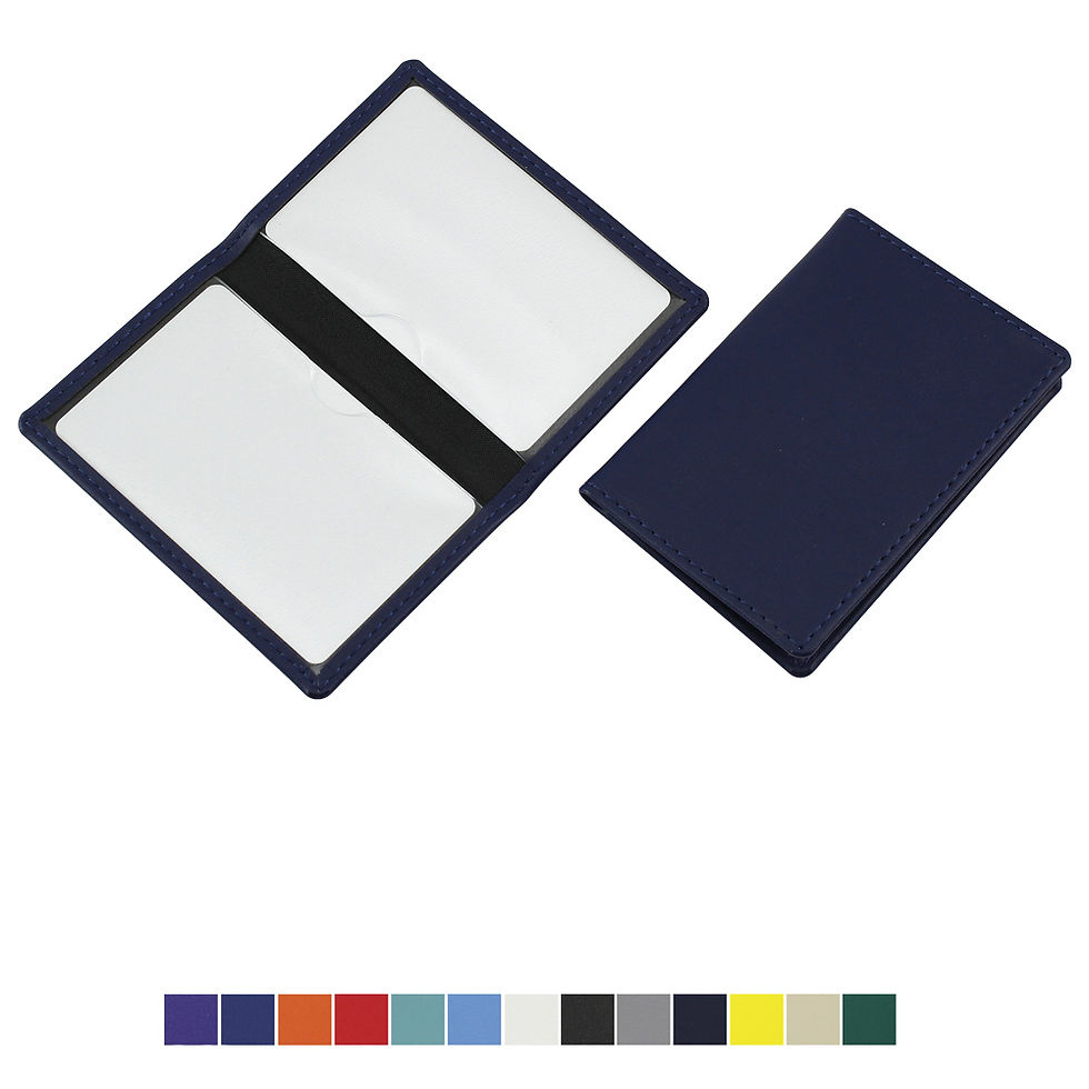 Porto Recycled Credit Or ID Card Case in a choice of 10 colours.
