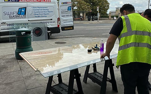 door glass cutting on site.jpg