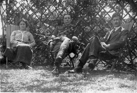 Frank Tyrrell on Leave, c 1915