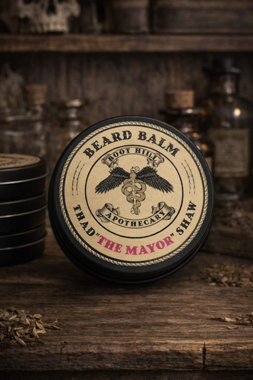 Thad "The Mayor" Shaw Beard Balm (Amber & Oud)