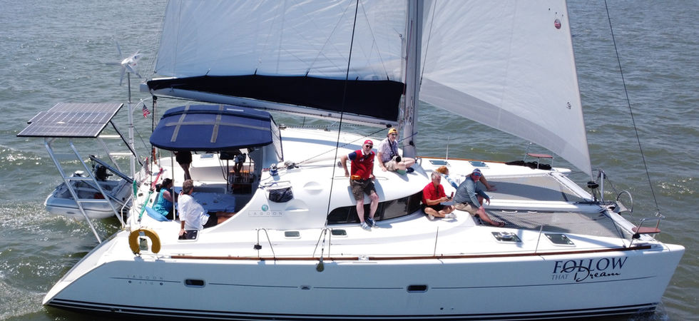 Follow That Dream - Lagoon 410 S2 - a 41 foot catamaran