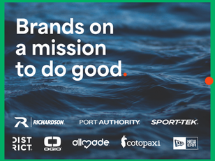 Brands on a mission infographic showing companies that offer sustainable products