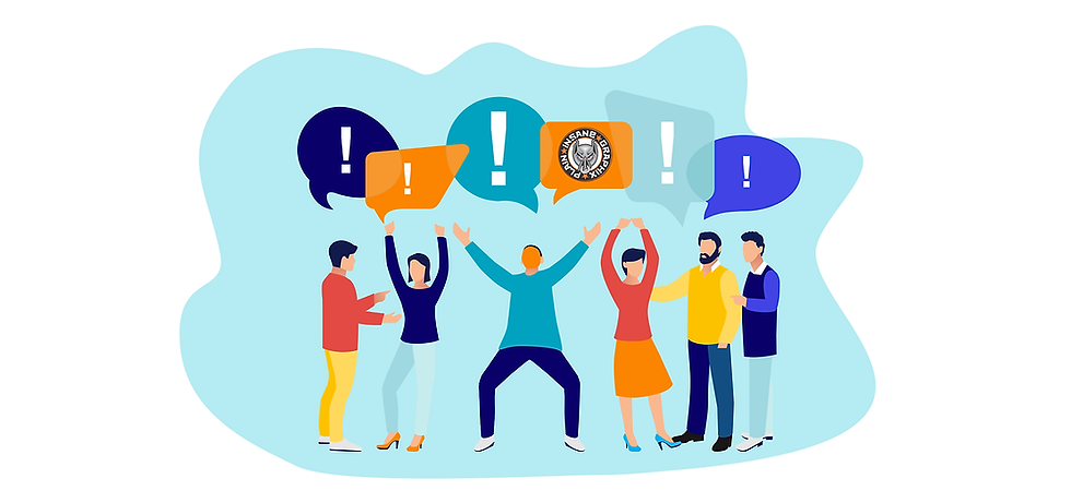 General picture graphic on marketing