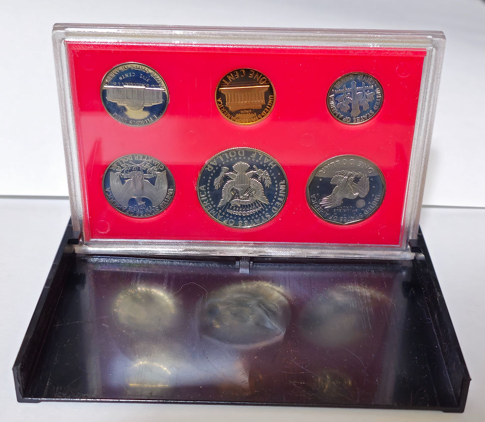 Miniature : 1981-S US Mint Proof Set 6 Gem Coins in Original Mint Packaging