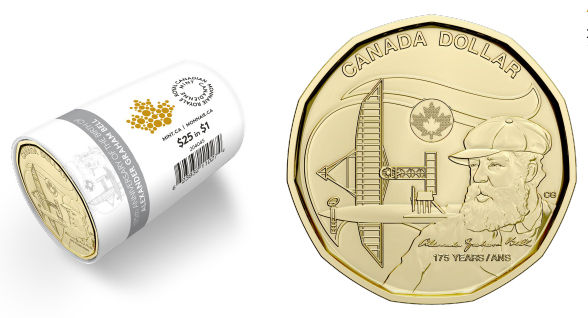 Miniature : 2022 $1 175th Anniversary of the Birth of Alexander Graham Bell Non-Colouri