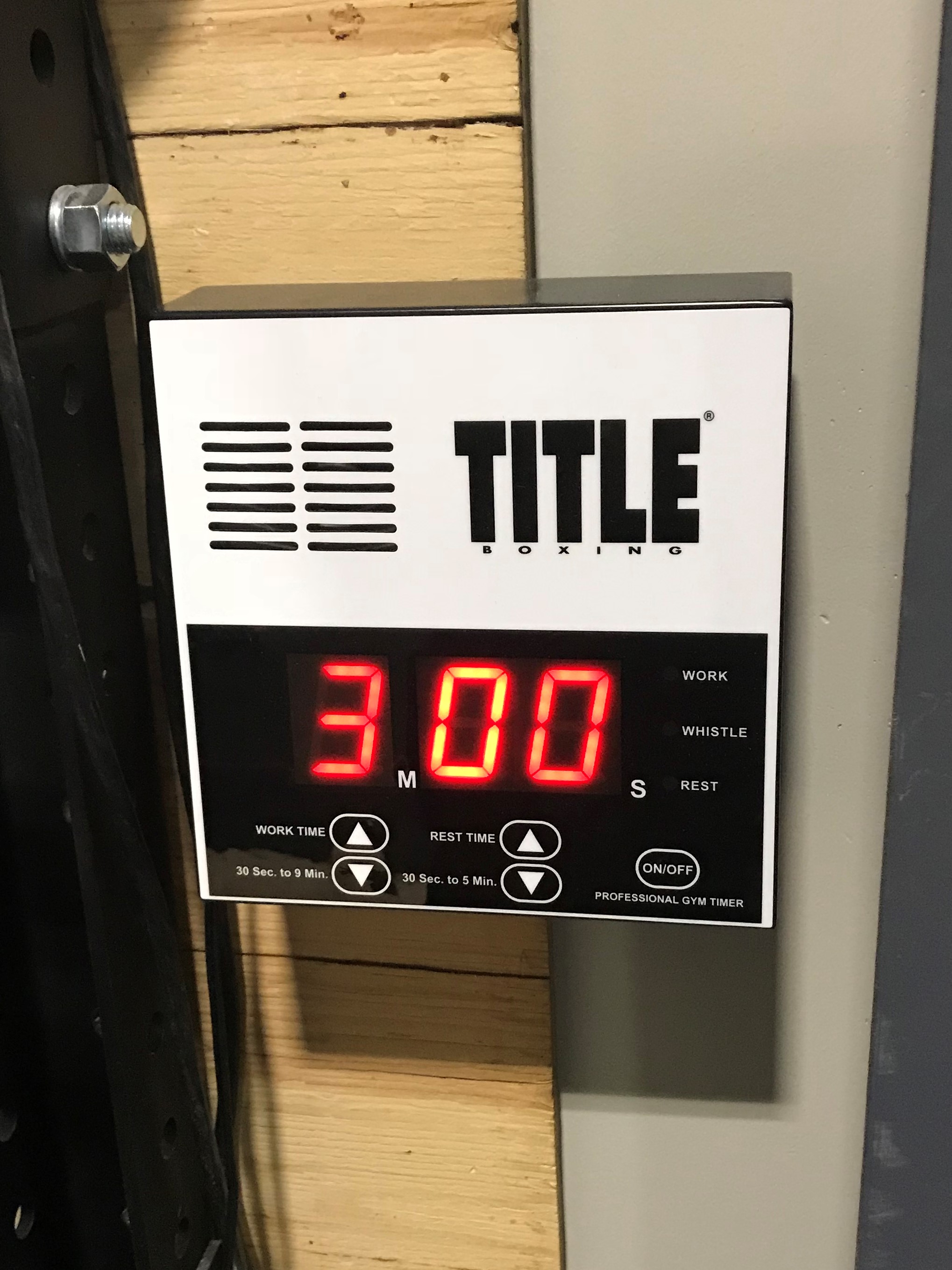Title Boxing Timer