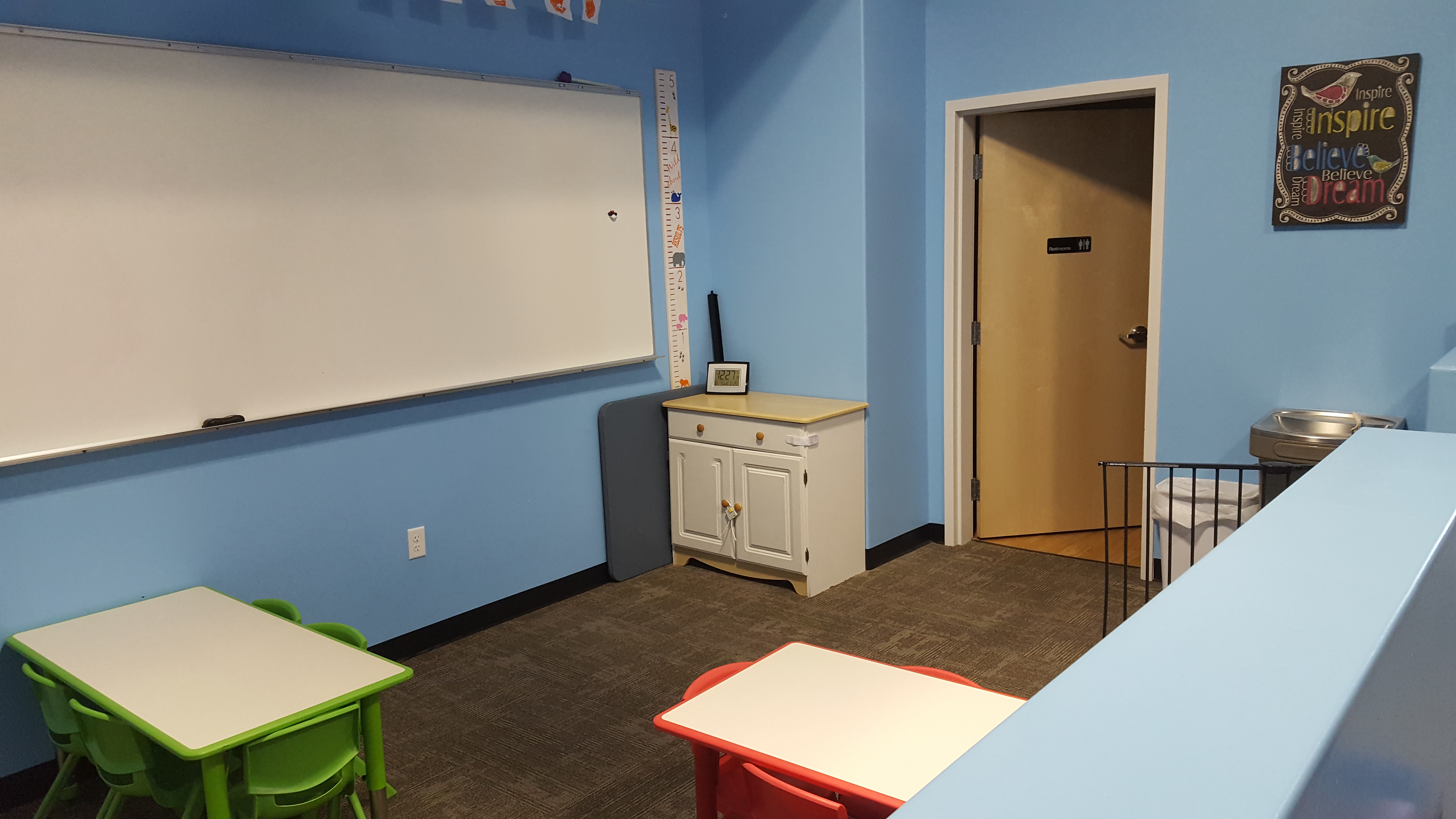Our Crafts Area & Restoom