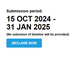 Extension of Deadline for Data and Compliance Report (DCR) 2024