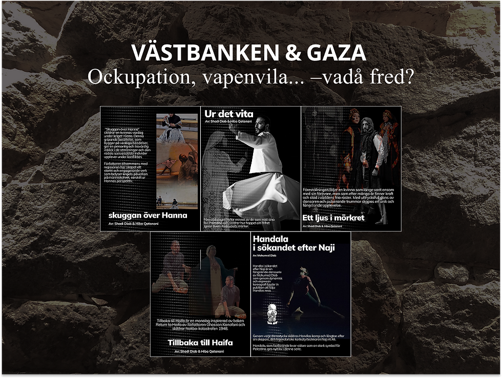 Föreställning: Palestinska dans- och teatergruppen Moria