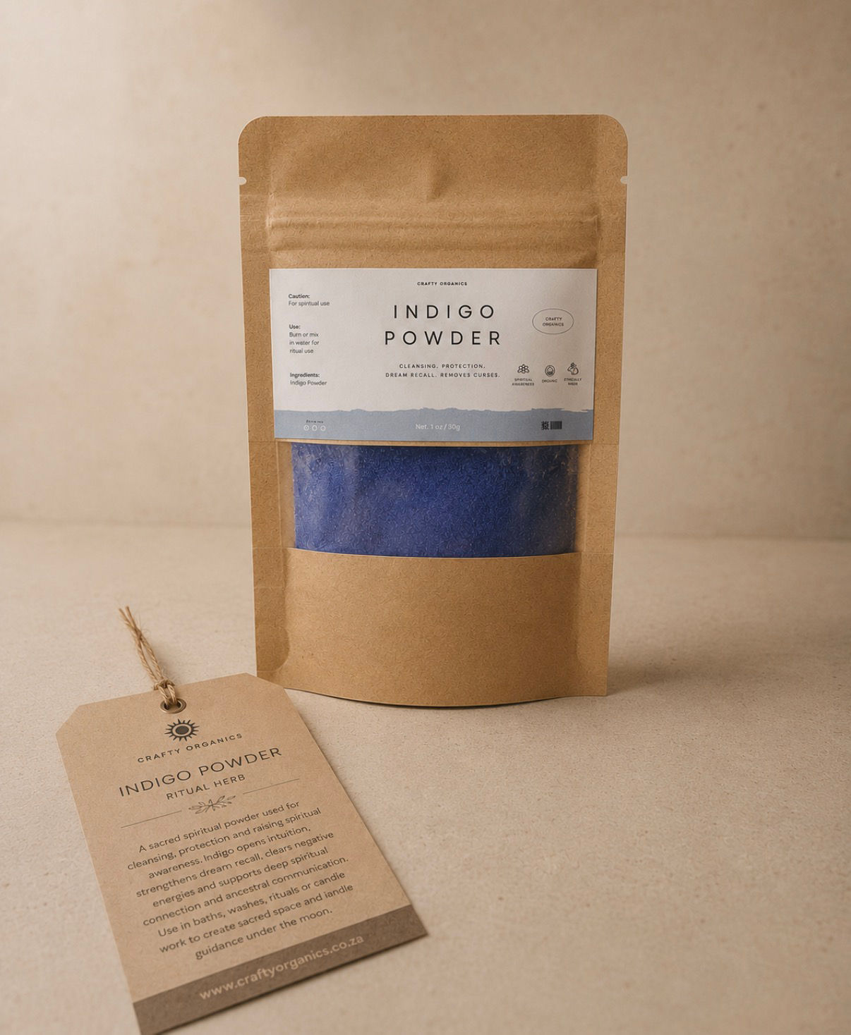 Indigo Powder | Cleansing | Luck | Dream Recall | Sales | Protection 