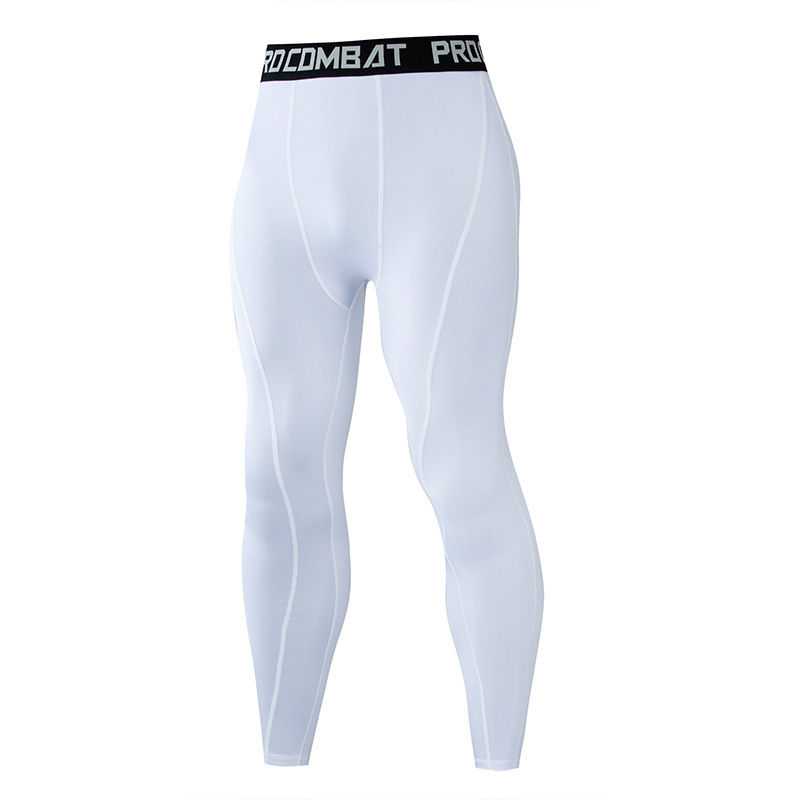 Thumbnail: Mens Compression Pants Quick Dry Fit Sportswear Running Tights Men Legging