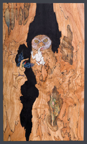 structural color gallery; art gallery; megumi nagai