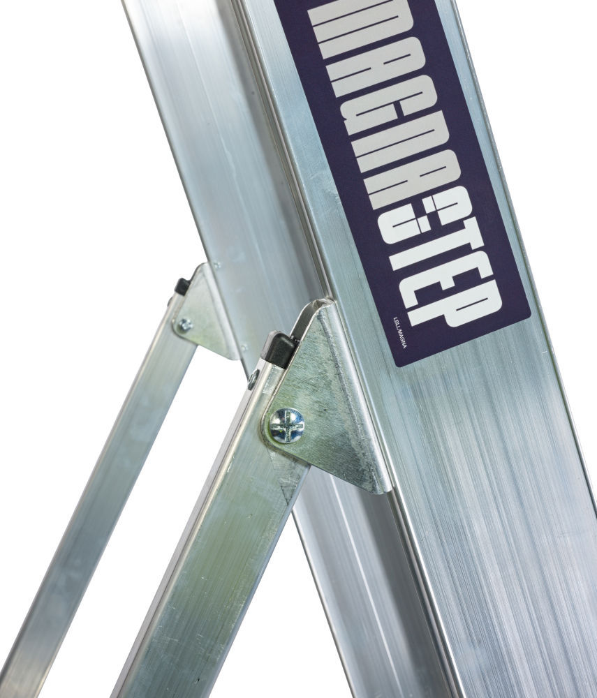 Thumbnail: Magnastep Aluminium Wide Platform Stepladder 3 Tread