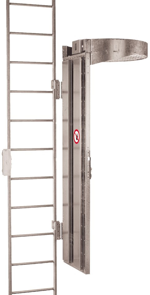 Hymer Access Barrier With Cover And Release Pedal Right Side