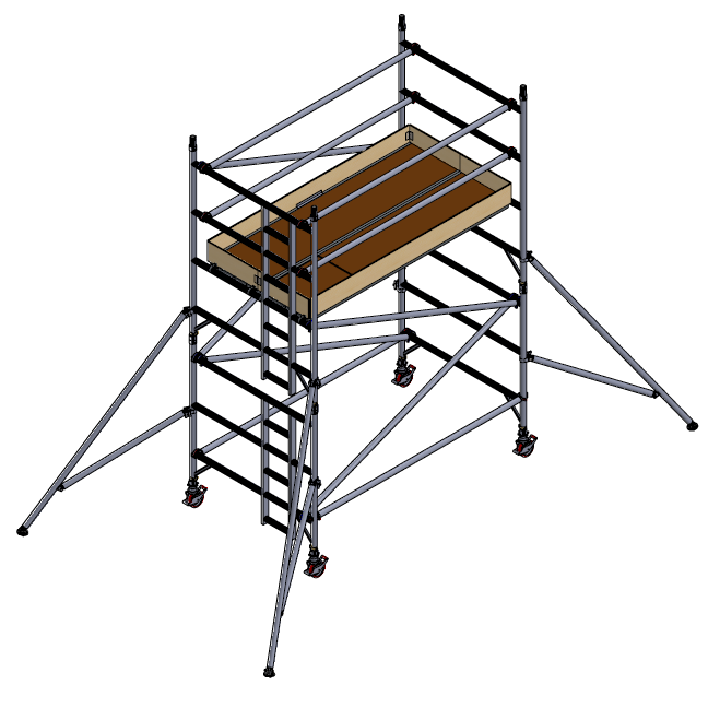 Thumbnail: UTS Access Tower 1.45m (W) x 2.5m (L) 2.7m Platform Height