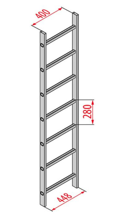 Hymer Fixed Ladder Section 2.8m