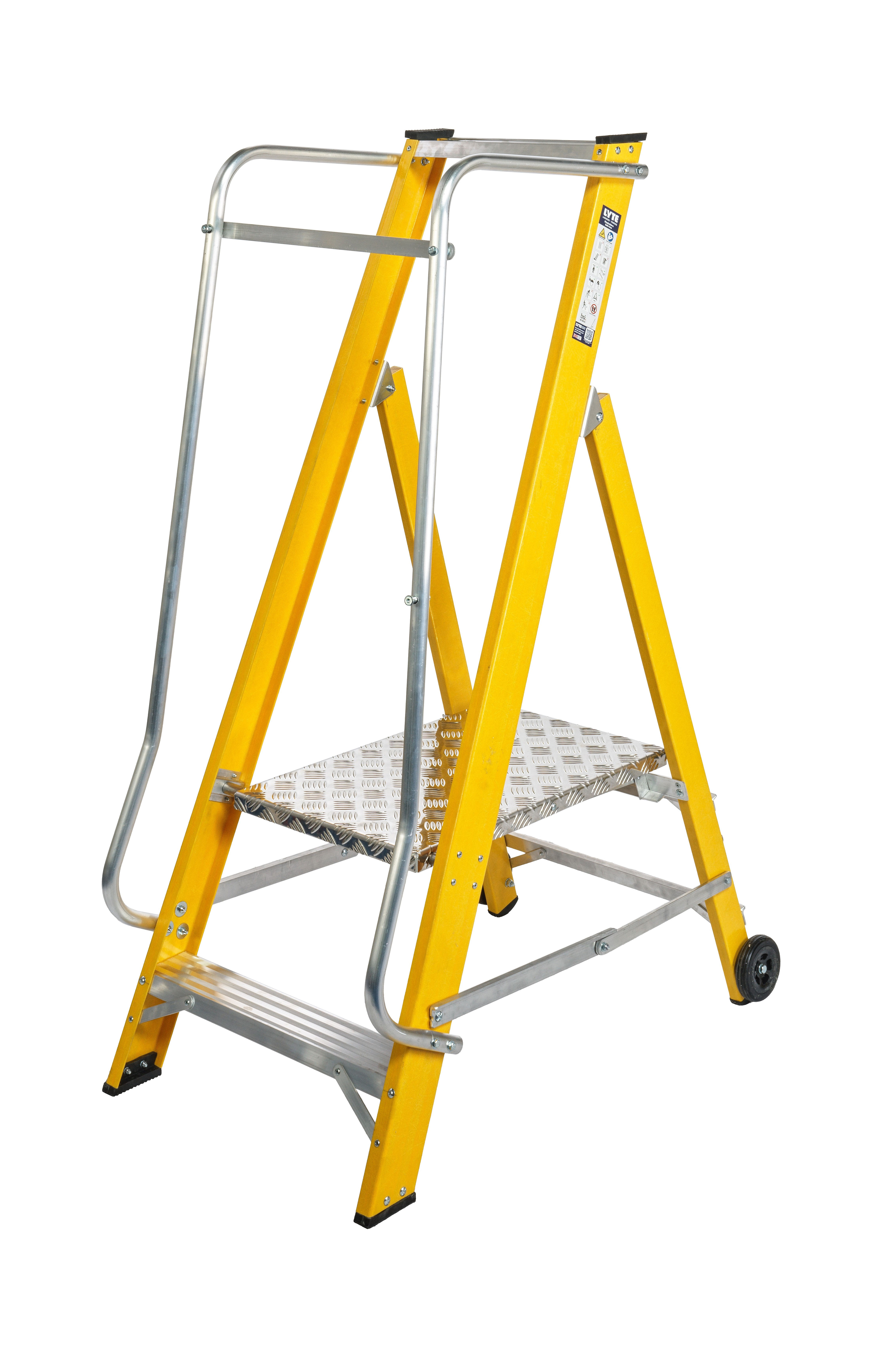 Magnastep Fibreglass Wide Platform Stepladder 2 Tread
