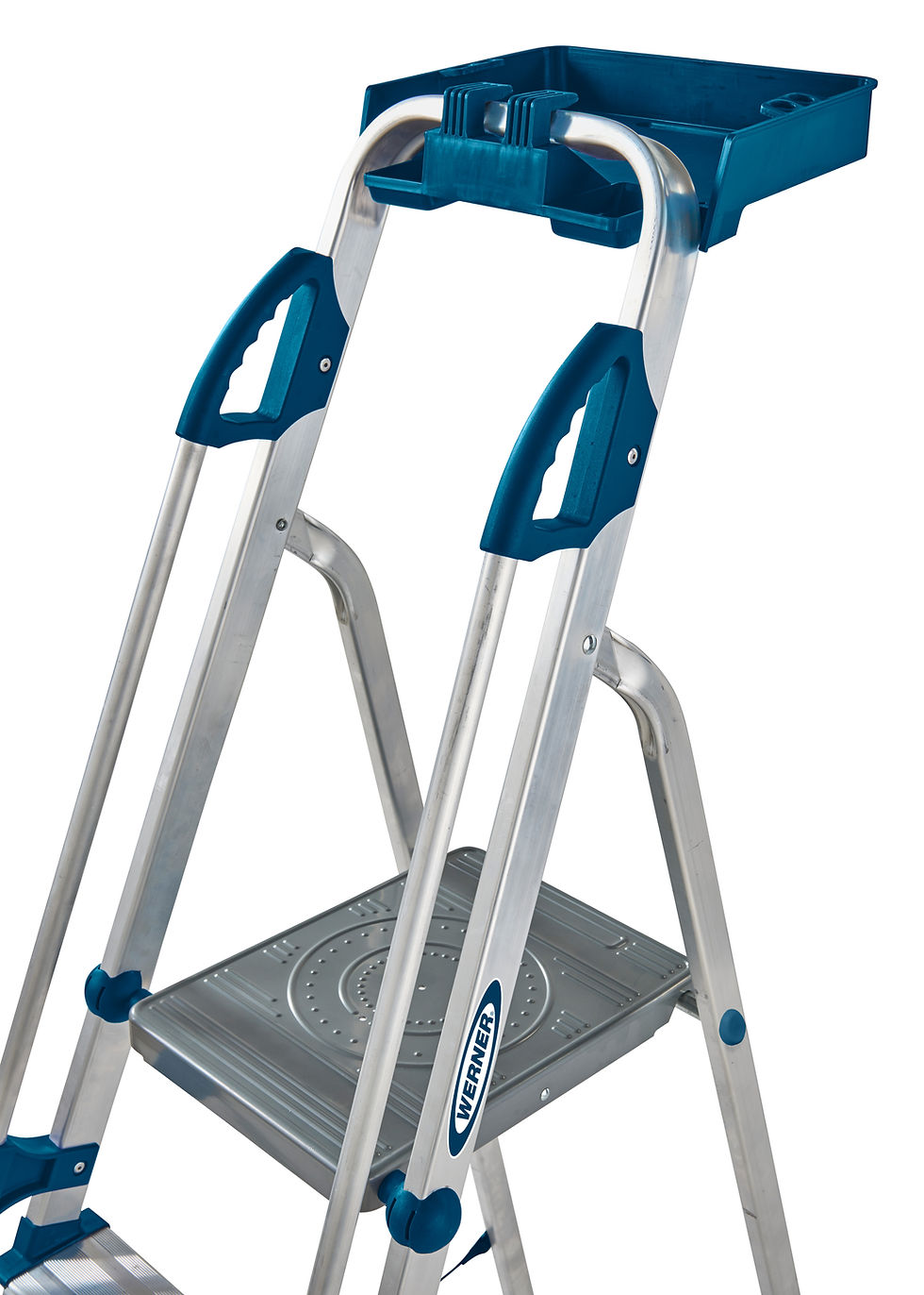 Thumbnail: Werner Workstation Platform Stepladder 4 Tread