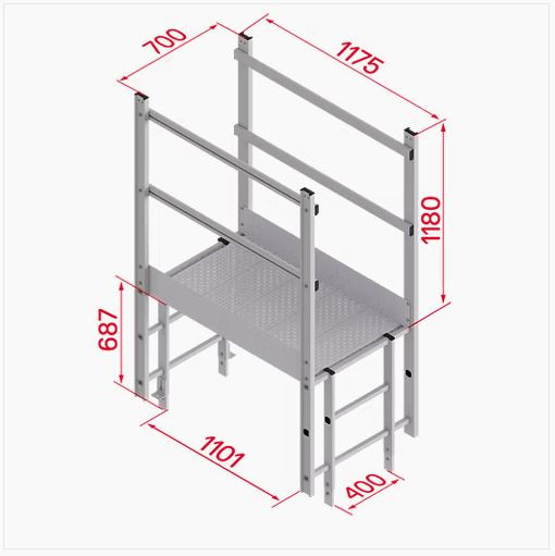 Hymer Parapet R13 1175mm