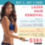 Laser Hair Removal Buy3Get3 - 2026
