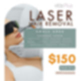 Laser Hair Removal SMALL AREA - 6 Sessions