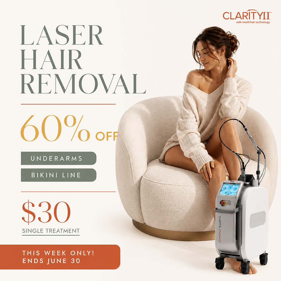 Laser Hair Removal Oakville | $30 Single Treatment