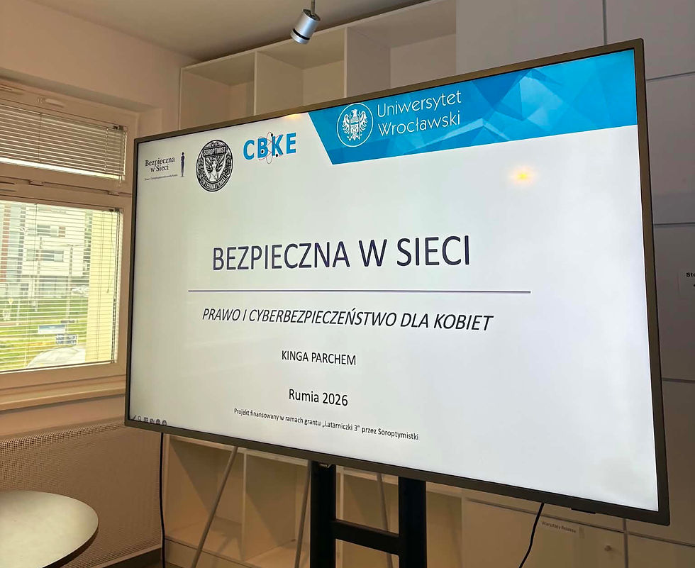 Kliknięcie, które może zaboleć - prawo wobec cyberprzemocy i hejtu (Warsztat 1)