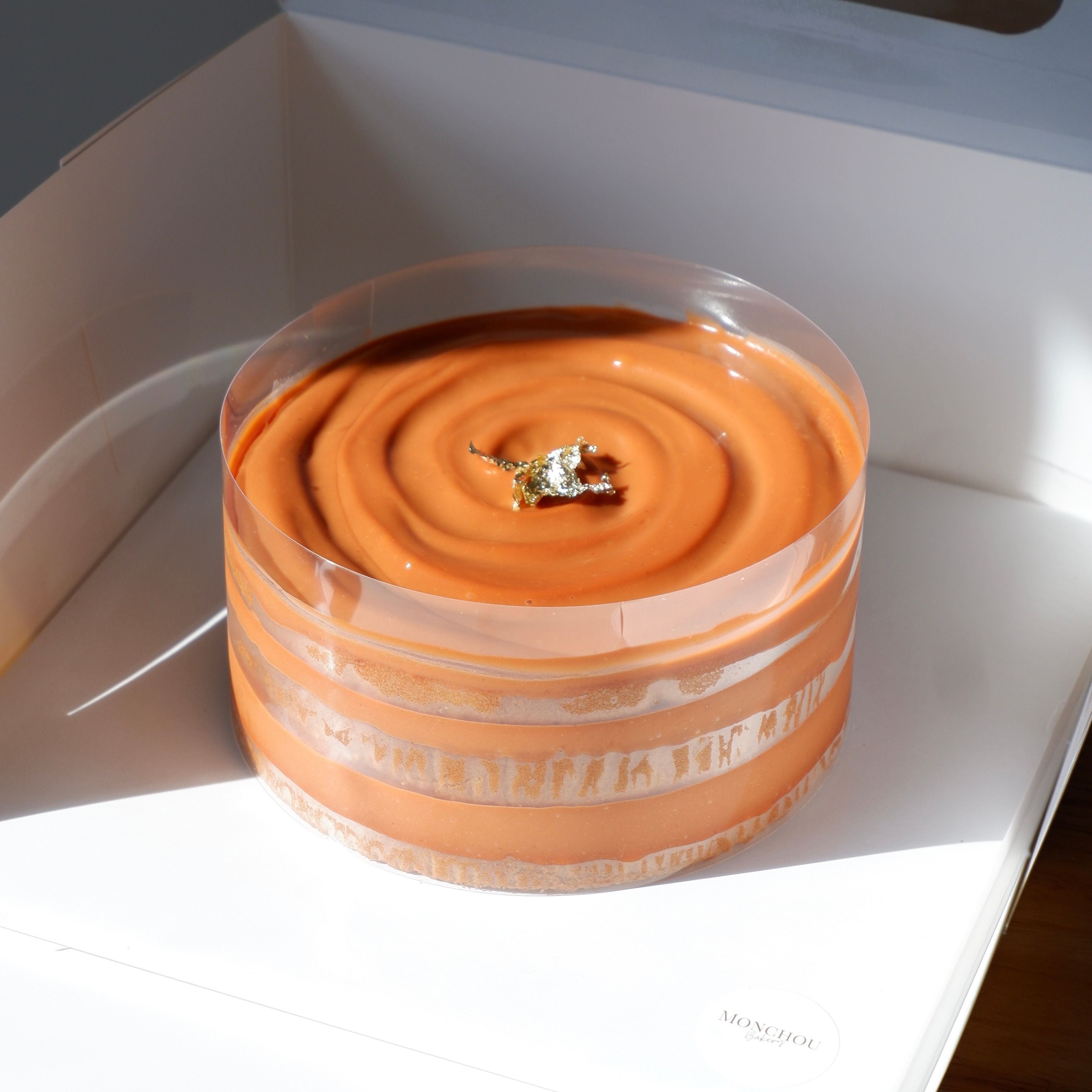 Thai Tea Pudding Cake