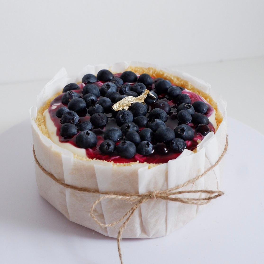 Molten Blueberry Cheese Pie