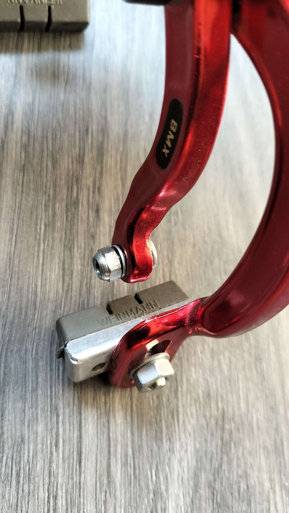 Miniatura: WEINMANN old School vintage RED Brake Caliper rear