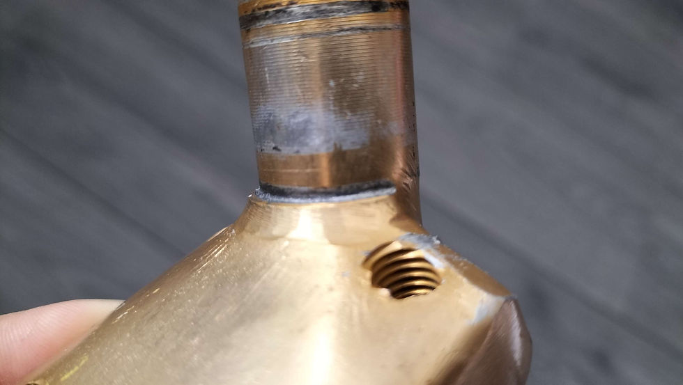 Thumbnail: SR JELLY BEAN Old School late 70's, begin 80'S FADED GOLD bmx stem