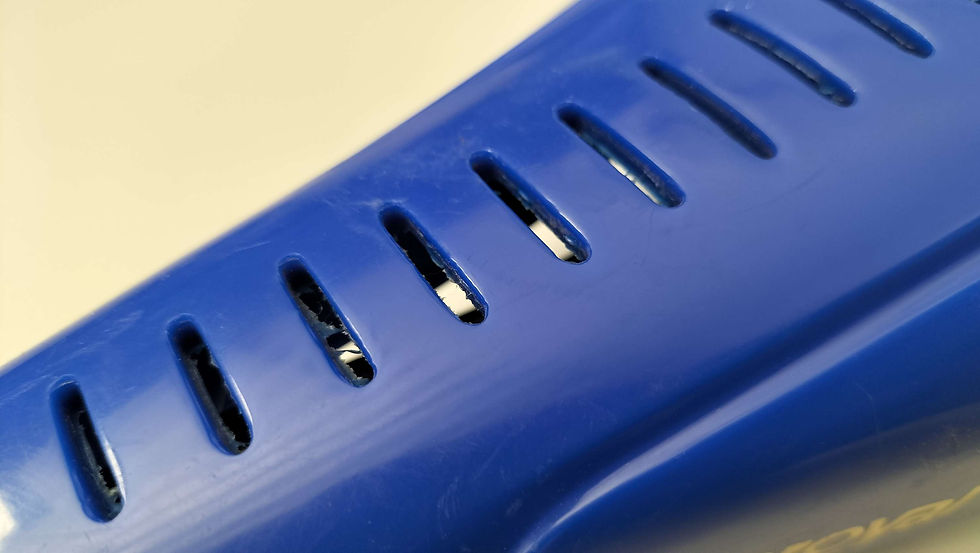 Thumbnail: SELLE AEROYAL BMX vintage old school BLUE VENTED seat