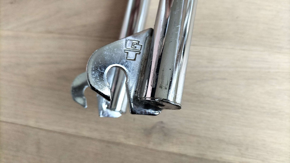 Miniatura: GT BMX JR PERFORMER 16 INCH vintage old school CHROME BMX frame and fork