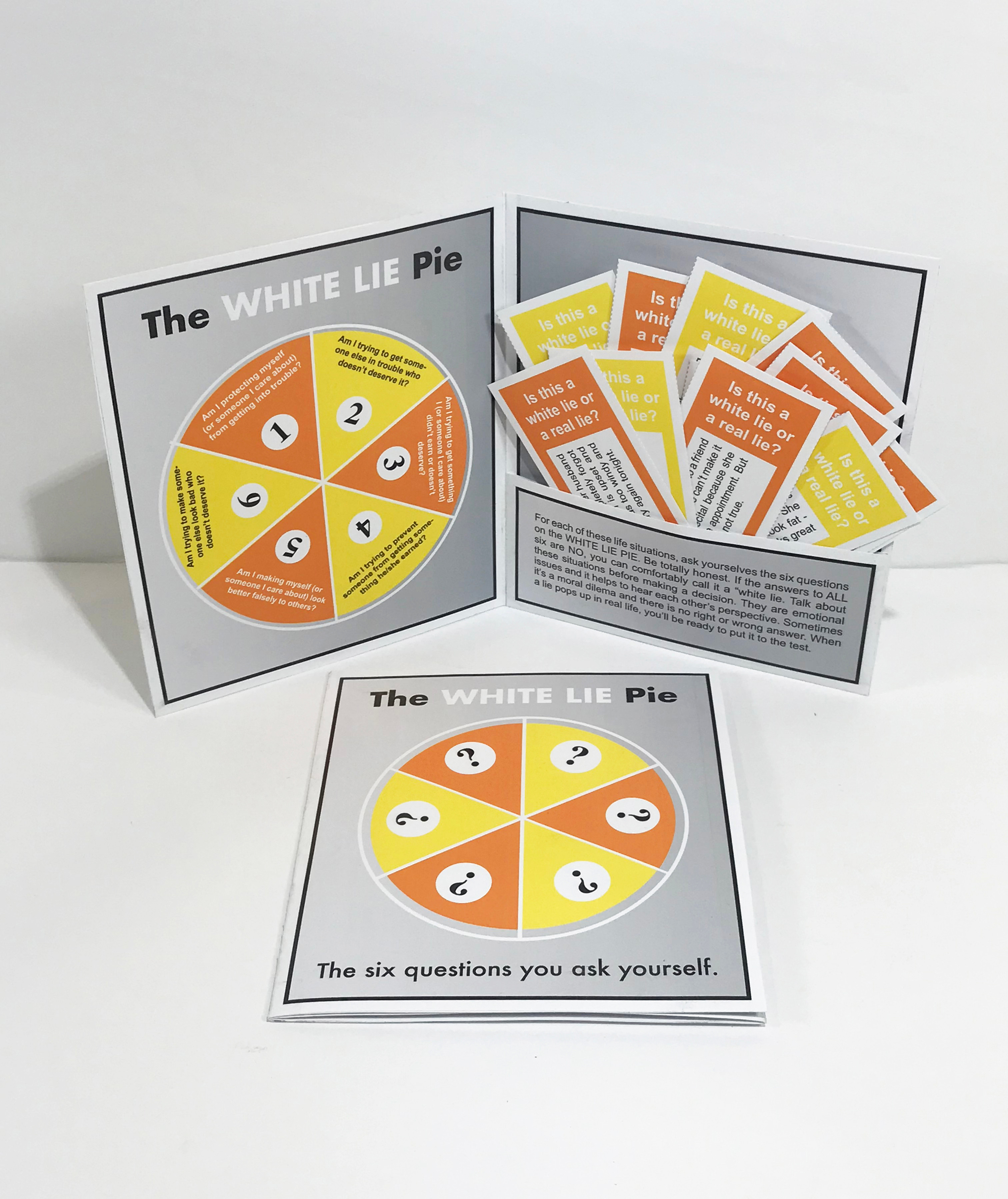 The WHITE LIE PIE Mini-Tool for HONESTY