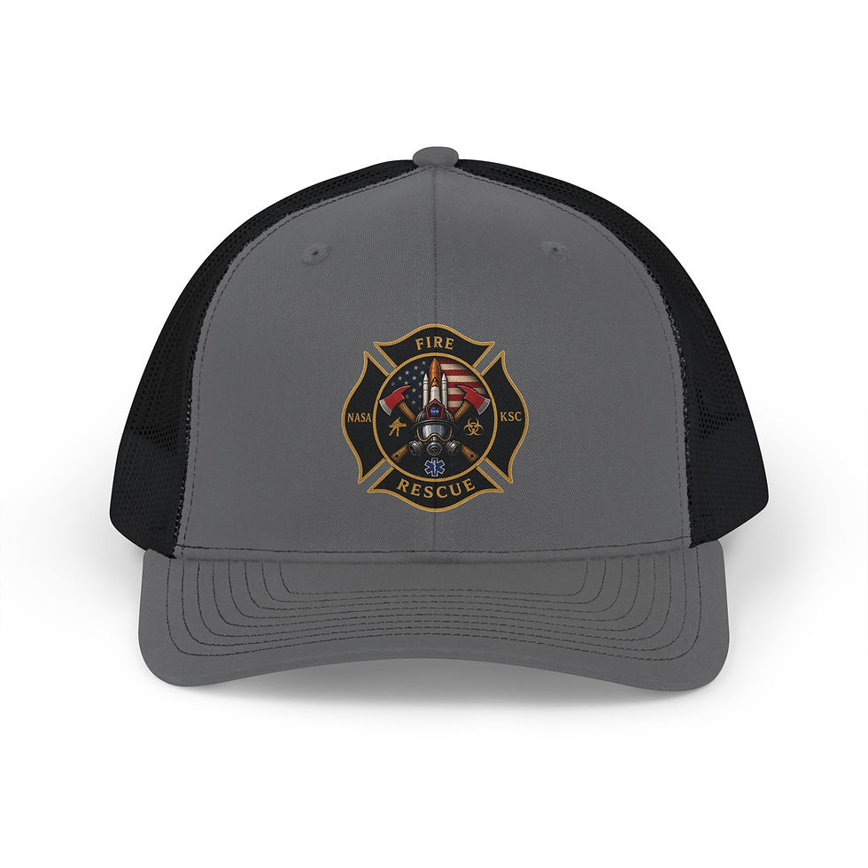 Thumbnail: Fire - Hat Trucker KSCFR  Embroidered Trucker Cap