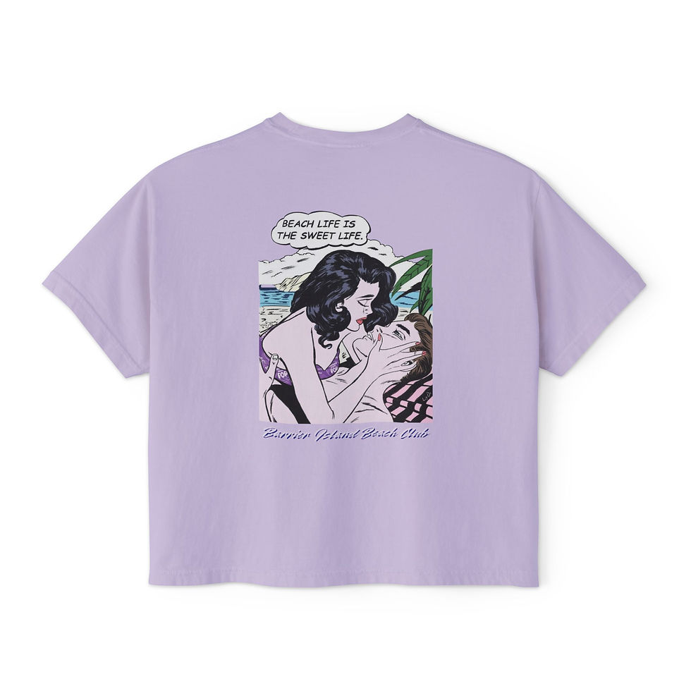 Thumbnail: THE LOT (W) Originals  - BEACH LIFE IS THE SWEET LIFE - Comfort Colors T - Shirt