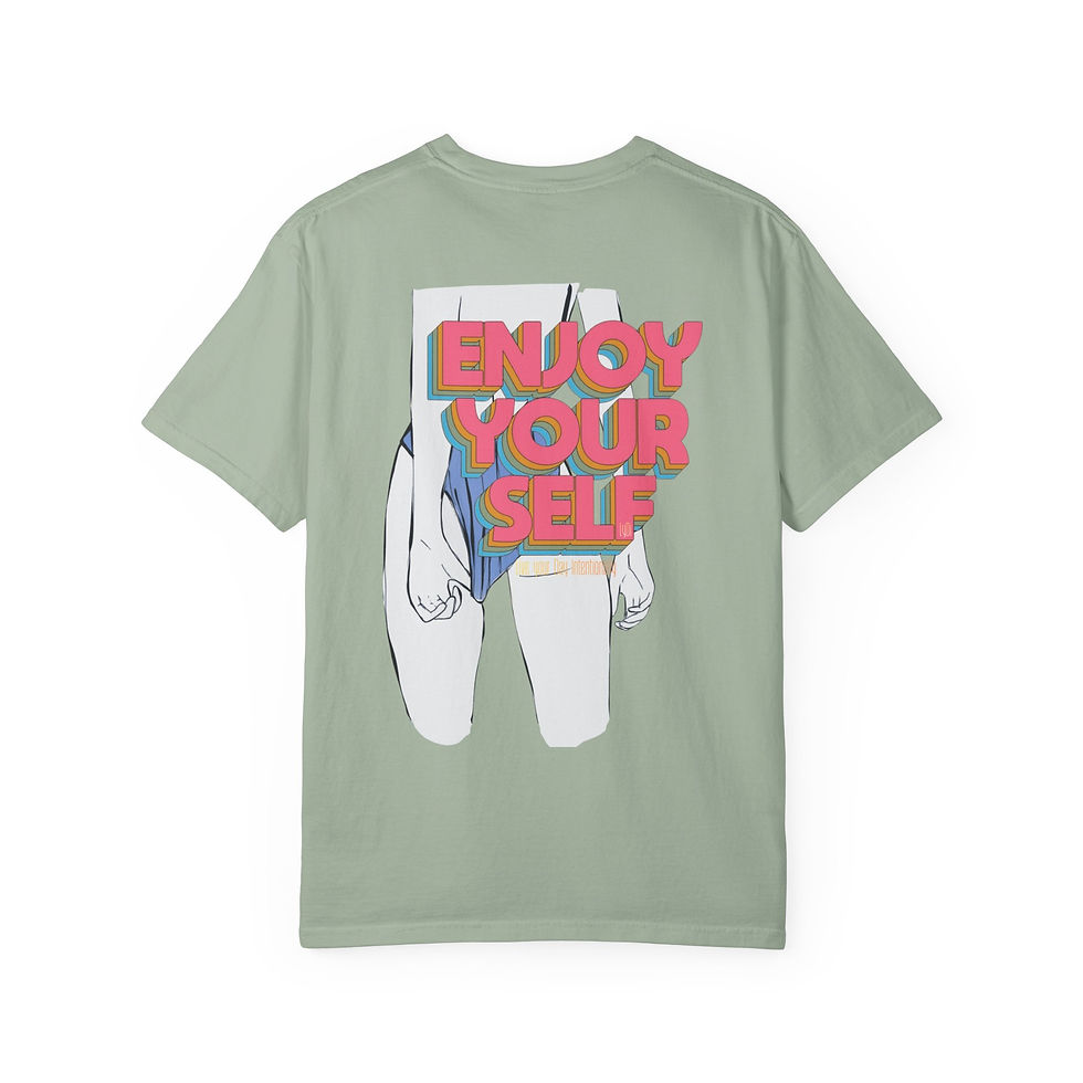 Thumbnail: The Lot - Barrier Island Beach Club - LyDi- Enjoy Yourself Back Graphic - CC Tee