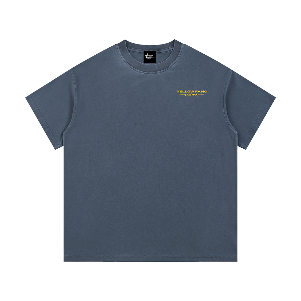 Thumbnail: Canine Circuit - YFR Porschá - Bulldog Racers - Vintage Wash Cotton T-Shirt
