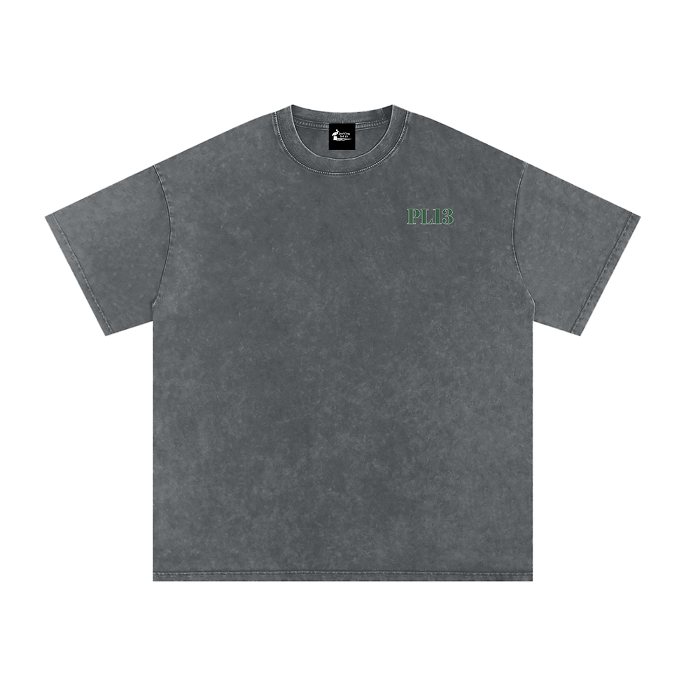 Thumbnail: The Lot - Unavailable.. - Snow Washed Oversized Cotton T-Shirt