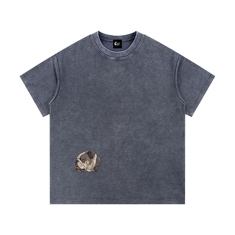 Thumbnail: The Lot- Shelby & Porscha - Mineral Wash Waffle Knit T-Shirt