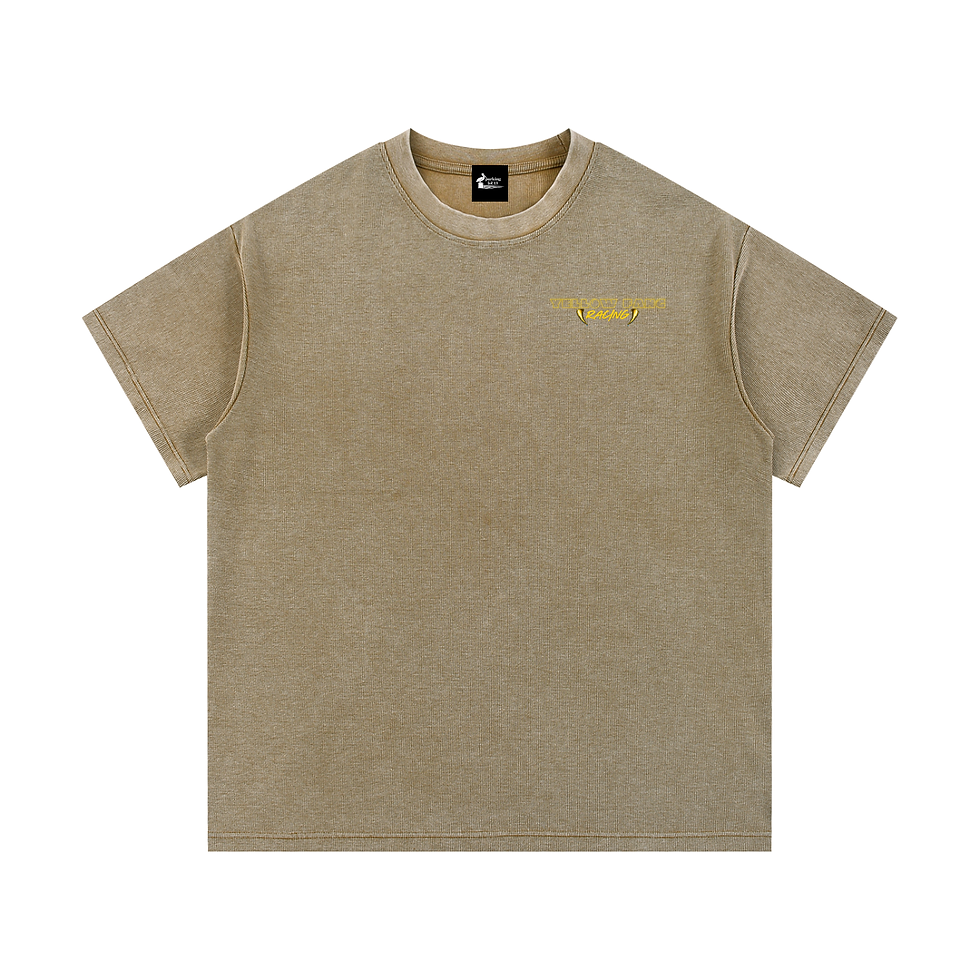 Thumbnail: Canine Circuit YFR - Mineral Wash Waffle Knit T-Shirt