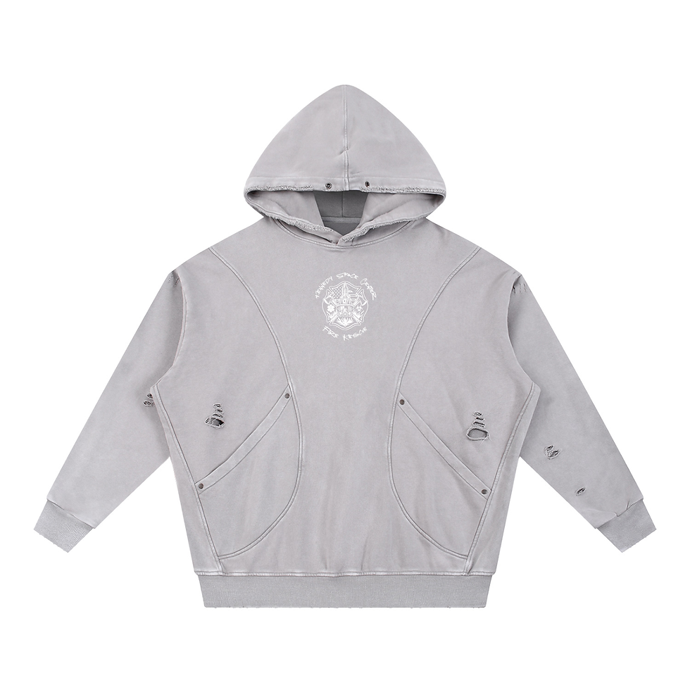 Thumbnail: FIRE / RESCUE - KENNEDY FIRE - OFF THE RIG - Snow Washed Distressed Panel Pocket