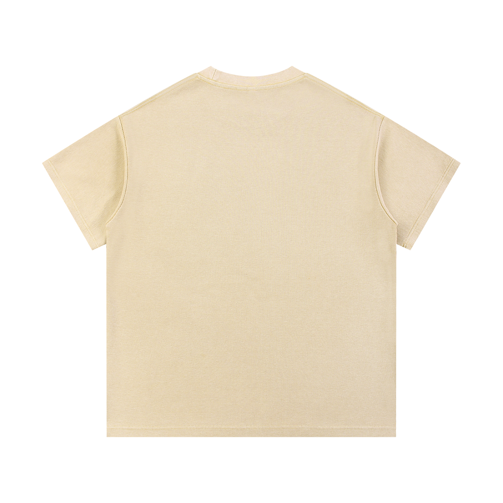 Thumbnail: The Lot - PL13 OG LOGO - Mineral Wash Waffle Knit T-Shirt