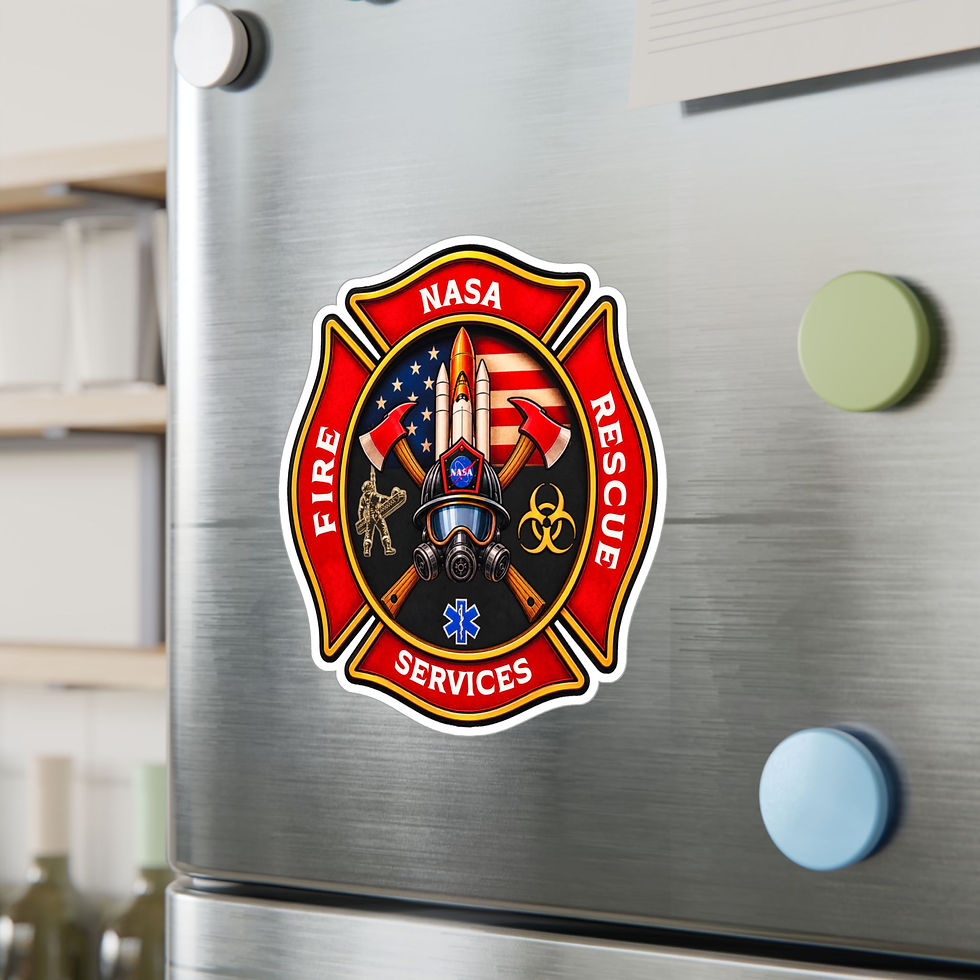 Thumbnail: Fire - Kiss-Cut Vinyl Fire Department Sticker 