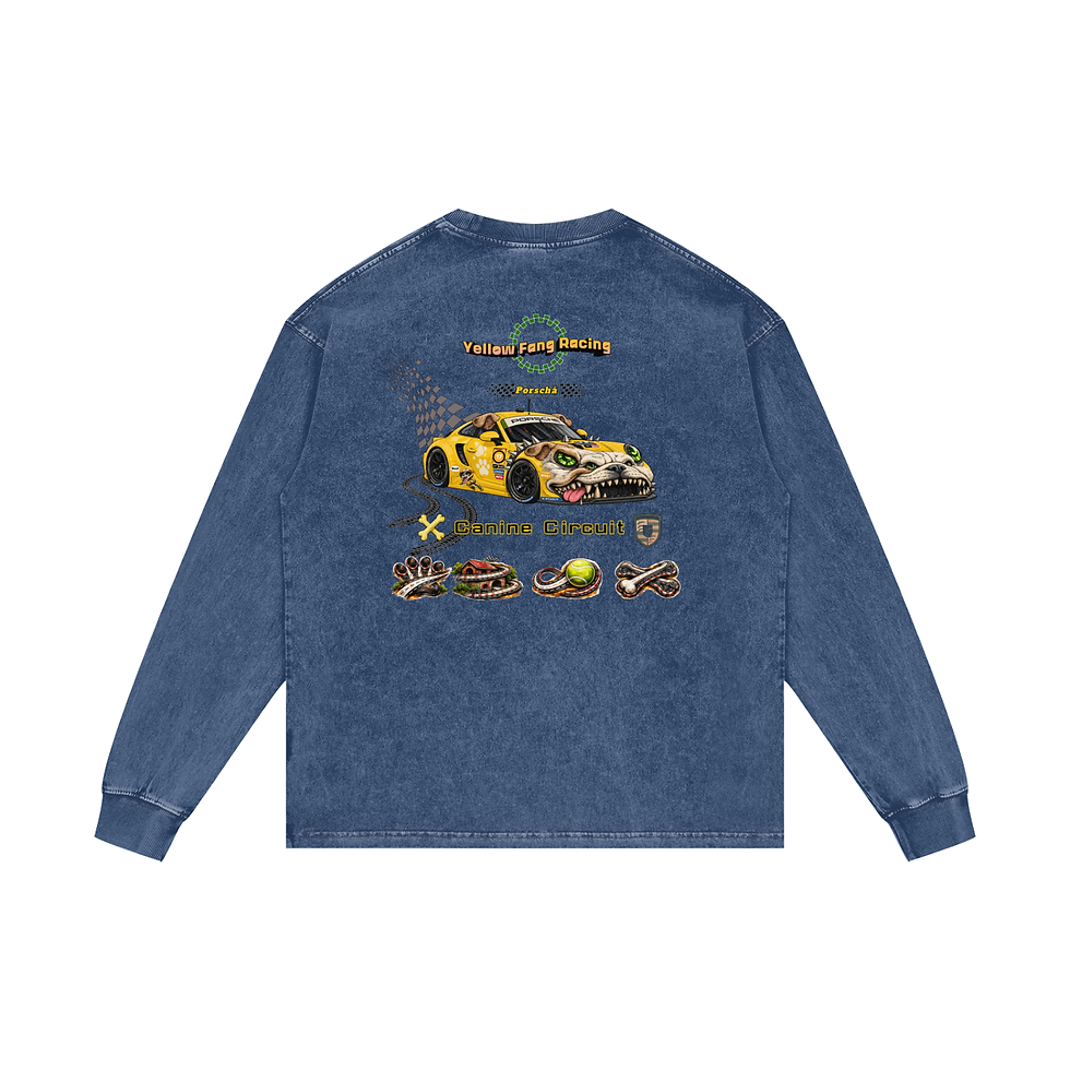 Thumbnail: Yellow Fang Racing YFR - Canine Circuit - Porshá's Raceway's - Acid Wash Oversiz