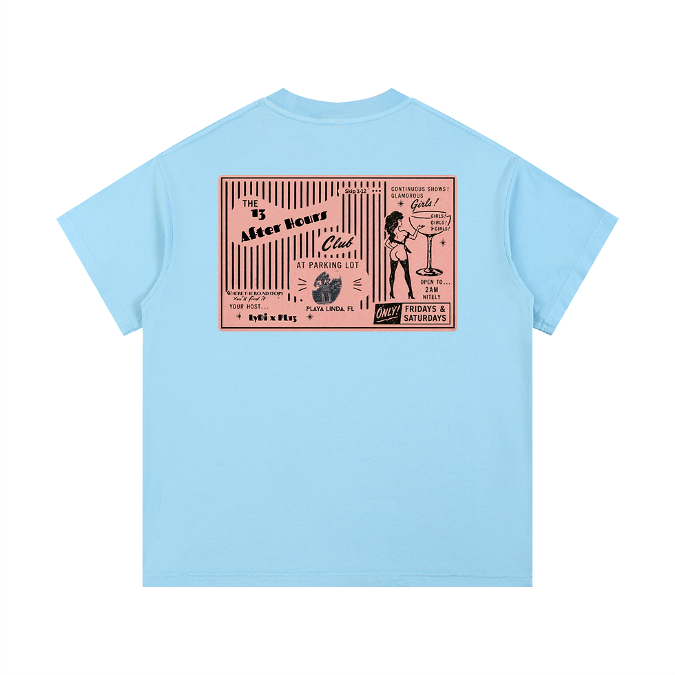 Thumbnail: The Lot  - 13 After Hours Club - Vintage Wash Cotton T-Shirt