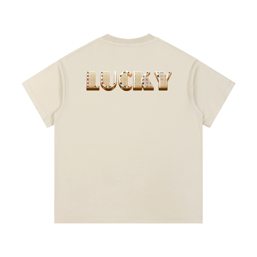 Thumbnail: The Lot - Lucky 13 Gold - Vintage Wash Cotton T-Shirt